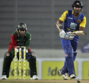 Kumar Sangakkara milks the Bangladesh attack for runs, Bangladesh v Sri Lanka, tri-nation tournament, 1st match, Mirpur, January 4, 2010