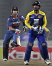 Virat Kohli tries to beat the throw to the keeper's end, India v Sri Lanka, Tri-series, 5th ODI, Mirpur, January 10, 2010