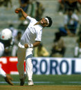 Narendra Hirwani took 6 for 59, India v New Zealand, 1st Test, Bangalore, 5th day, November 17, 1988