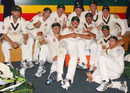 Australia's squad kicks back after the 231-run win, 3rd Test, Australia v Pakistan, 5th day, Hobart, January 18, 2010