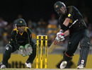 Cameron White is set to club a full delivery, Australia v Pakistan, 1st ODI, Brisbane, January 22, 2010 