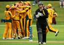Michael Bracewell departs as Australia surge towards victory, New Zealand Under-19s v Australia Under-19s, 3rd Quarter-Final, ICC Under-19 World Cup, Rangiora, January 24, 2010