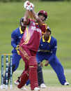 John Campbell goes over the top during his 77, Sri Lanka v West Indies, ICC Under-19 World Cup, 3rd place play-off, Christchurch, 29 January, 2010