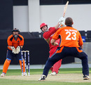 Ian Billcliff hits Daan van Bunge for six, Canada v Nethlands, ICC World Twenty20 Qualifiers, February 9, 2010