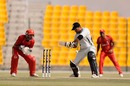 Saqib Ali hit 43 off 29 balls to lift UAE's total, UAE v Canada, ICC World Twenty20 Qualifiers, Abu Dhabi, February 11, 2010