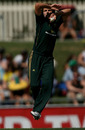 Shelley Nitschke led the bowling with 2 for 14, Australia v New Zealand, 1st women's T20, Hobart, 21 February, 2010