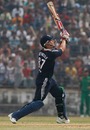 Craig Kieswetter lofts down the ground during his 143, England in Bangladesh, February 23, 2010