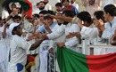 Afghanistan fans celebrate the team's remarkable chase against Canada, Afghanistan v Canada, ICC Intercontinental Cup, Sharjah, February 23, 2010