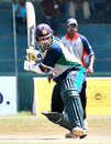 Mahela Jayawardene goes for a big hit during his 91, Ruhuna v Wayamba, Sri Lanka Cricket Inter-Provincial Twenty20 Tournament, final, Moratuwa, March 7, 2010
