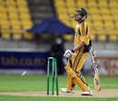A disappointed Michael Hussey realises he has been bowled, New Zealand v Australia, 5th ODI, Wellington, March 13, 2010