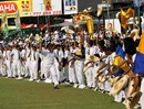 Royals school boys in the crowd, Royal College v St. Thomas College, SSC, Colombo, March 11-13, 2010