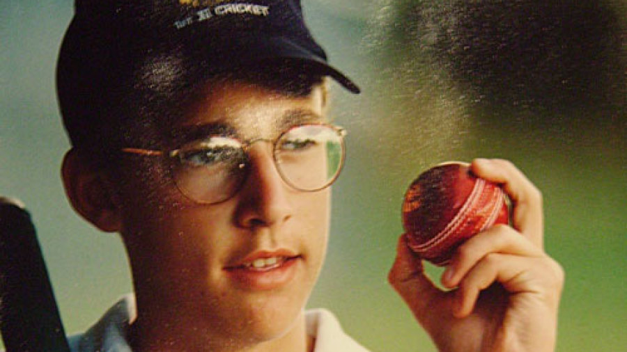 A young Daniel Vettori A young Daniel Vettori