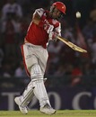 Yuvraj Singh skies a catch, Kings XI Punjab v Kolkata Knight Riders, IPL, Mohali, March 27, 2010