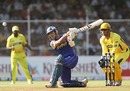 Naman Ojha slog-sweeps during his half-century, Rajasthan Royals v Chennai Super Kings, IPL, March 28, 2010