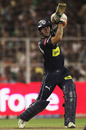 Herschelle Gibbs lofts the ball, Kolkata Knight Riders v Deccan Chargers, IPL, Eden Gardens, April 1, 2010