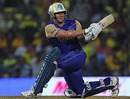 Shane Watson plays the sweep, Chennai Super Kings v Rajasthan Royals, IPL, Chennai, April 3, 2010