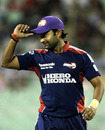 Amit Mishra is the current holder of the purple cap, Kolkata Knight Riders v Delhi Daredevils, IPL, Kolkata, April 7, 2010