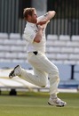 Familiar figure: Matthew Hoggard steams in for Leicestershire, Derbyshire v Leicestershire, County Championship, Division Two, Derby, April 16, 2010