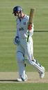 Andrew Strauss celebrates his half century in muted fashion, Middlesex v Glamorgan, County Championship, Division Two, Lord's, April 17, 2010