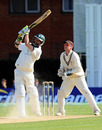 Moeen Ali started cautiously before unfurling an array of handsome strokes on his way to his third first-class hundred, Surrey v Worcestershire, County Championship, Division Two, Croydon, April 21, 2010