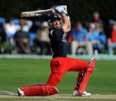 Steven Moore hit 14 fours and and three sixes in his knock of 118, Surrey v Lancashire, Clydesdale Bank 40, Group A,  Whitgift School, April 25, 2010