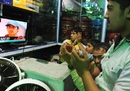 Afghan cricket fans in Kabul watch their team's game against India, Afghanistan v India, World Twenty20, Gros Islet, May 1, 2010 
