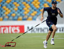 Dirk Nannes goes through a training routine, Barbados, May 4, 2010