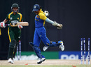 Dilani Manodara is delighted as the last wicket falls to seal Sri Lanka's victory, Pakistan v Sri Lanka, ICC Women's World Twenty20, Basseterre, May 6 2010