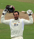 Matt Spriegel celebrates his century against Bangladesh, Surrey XI v Bangladeshis, The Oval, 1st day, May 9, 2010