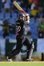 Tim Bresnan muscled his way to 23 from just 11 deliveries to see England home in the final over, England v New Zealand, Super Eights, ICC World Twenty20, St Lucia, May 10, 2010