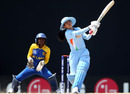 Dilani Manodara looks on as Sulakshana Naik goes big on the leg side, Sri Lanka Women v India Women, ICC Women's World Twenty20, Group B, St Kitts, May 10, 2010