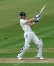 Stephen Moore moved fluently to 61 before being dismissed by Imran Tahir playing one shot too many, Warwickshire v Lancashire, County Championship, Division One, Edgbaston, May 17, 2010