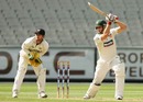 Tim Paine cuts during his half-century, Victoria v Tasmania, Sheffield Shield, Melbourne, March 10, 2010