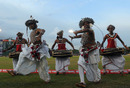 Kandyan dancers add a touch of local flavour to the proceedings, Sri Lanka v Bangladesh, 3rd ODI, Asia Cup, Dambulla