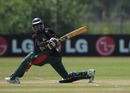 Alex Obanda top-scored for Kenya with 40, Ireland v Kenya, ICC World Cricket League Division One, Rotterdam, July 1, 2010