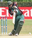 Collins Obuya top scored for Kenya with 60, Afghanistan v Kenya, ICC WCL Division 1, Amstelveen, July 5, 2010