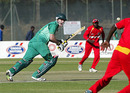A South Africa Under-19 batsman in action, Zimbabwe Under-19 v South Africa Under-19, 2nd ODI, Harare, July 5, 2010