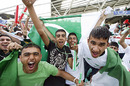 Pakistani fans cheer for their side, New Zealand v Pakistan, Group F, ICC World Twenty20, The Oval, June 13, 2009