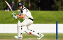 Kane Williamson tucks the ball to the leg side, New Zealand A v England Lions, 2nd test, Lincoln, 4th day, March 10, 2009