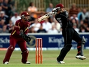 Peter Trego slapped three fours and two sixes in his 30, Somerset v Northamptonshire, Friends Provident t20 quarter final, Taunton, July 27, 2010