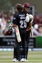 James Hildreth and Zander de Bruyn sealed a seven-wicket victory with three overs to spare, Somerset v Northamptonshire, Friends Provident t20 quarter final, Taunton, July 27, 2010