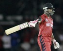 Darren Bravo reaches his 50, Jamaica v Trinidad & Tobago, Caribbean T20, July 28, 2010