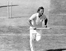 Ian Botham races back to the pavilion with a souvenir stump, England v Australia, 4th Test, Edgbaston, 4th day, August 2, 1981