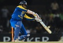Upul Tharanga hits one hard through the off side, Sri Lanka v New Zealand, tri-series, 2nd ODI, Dambulla, August 13, 2010