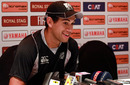 Ross Taylor addresses the media in Dambulla, Sri Lanka v New Zealand, tri-series, 4th ODI, Dambulla, August 20, 2010