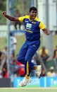 Thisara Perera helped skittle out India for 103, Sri Lanka v India, tri-series, 5th ODI, Dambulla, August 22, 2010