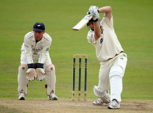 Adam Voges hit 72 as Nottinghamshire fought back to build a lead of 152 against Yorkshire at Trent Bridge