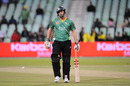 Mathew Sinclair walks back after being dismissed, Central Districts v Chennai Super Kings, Champions League Twenty20, Durban, September 11, 2010
