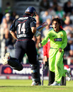 Andrew Strauss was eventually trapped lbw by Saeed Ajmal for 126, England v Pakistan, 2nd ODI, Headingley, September 12, 2010
