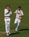 Jos Buttler sets himself to take the catch that removed Ian Blackwell at Chester-le-Street, Durham v Somerset, County Championship Division One, Chester-le-Street, September 16 2010